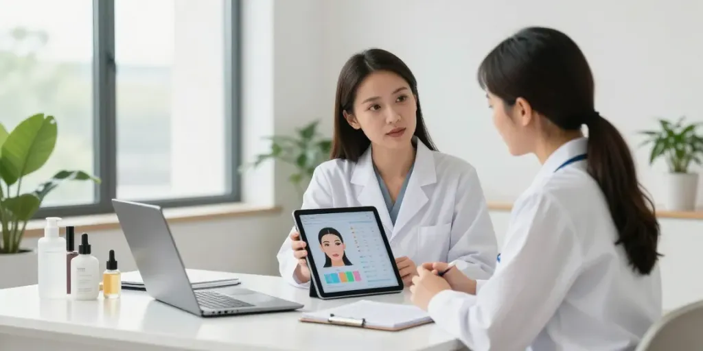Discovering alternatives to QOVES in a modern beauty consultation.