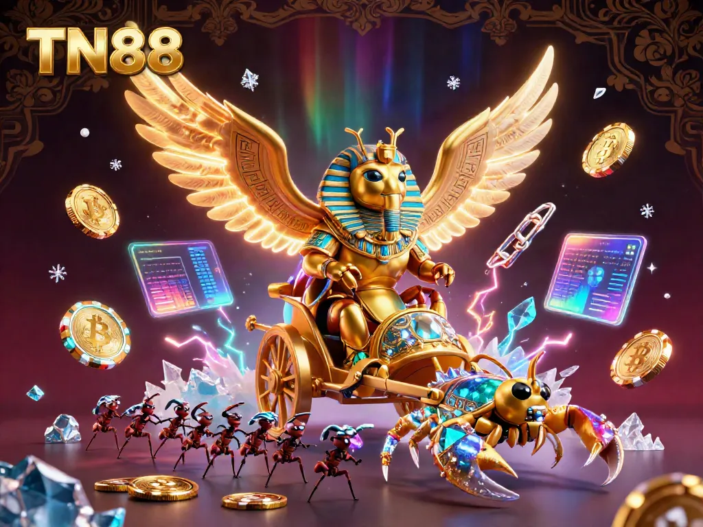 Win big with TN88 while exploring a vibrant casino world filled with rich elements and golden treasures.