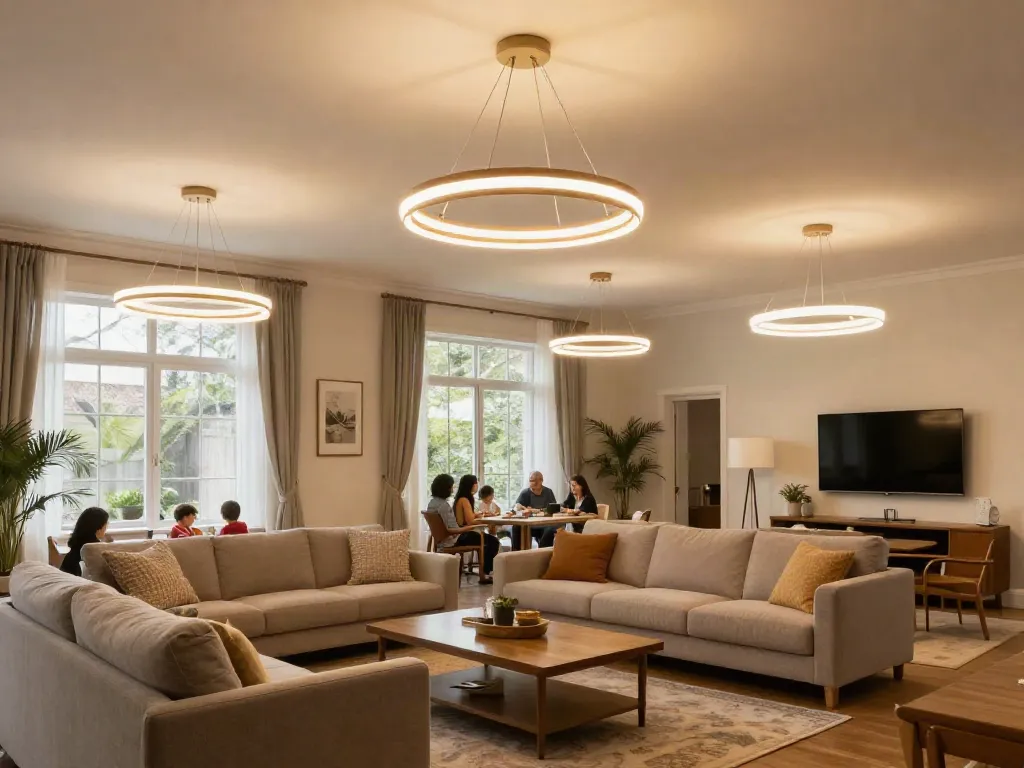 Lustre LED elegante pentru casa ta, de încredere locală, servicii profesionale.