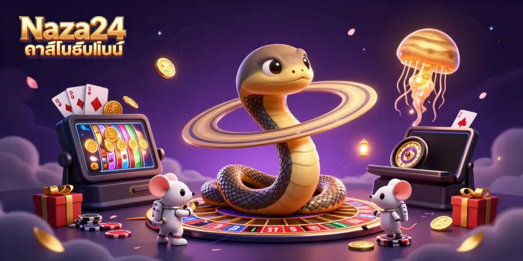 สนุกกับ Naza24 คาสิโนออนไลน์ ในการเล่นเกมคาสิโนที่น่าตื่นเต้นแห่งอนาคต