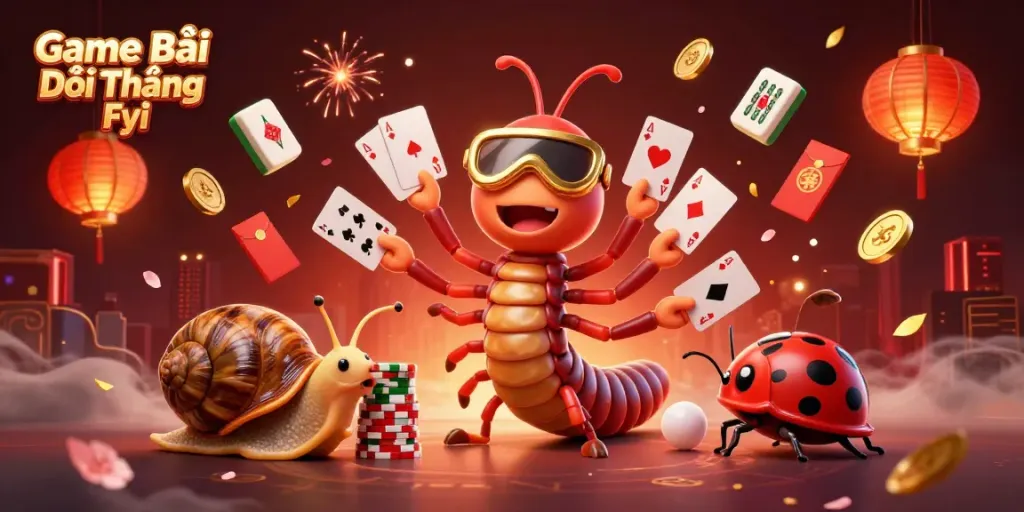 Experience thrilling gameplay with Game Bài Đổi Thưởng Fyi featuring a lively dealer and high-rollers in a vibrant casino setting.